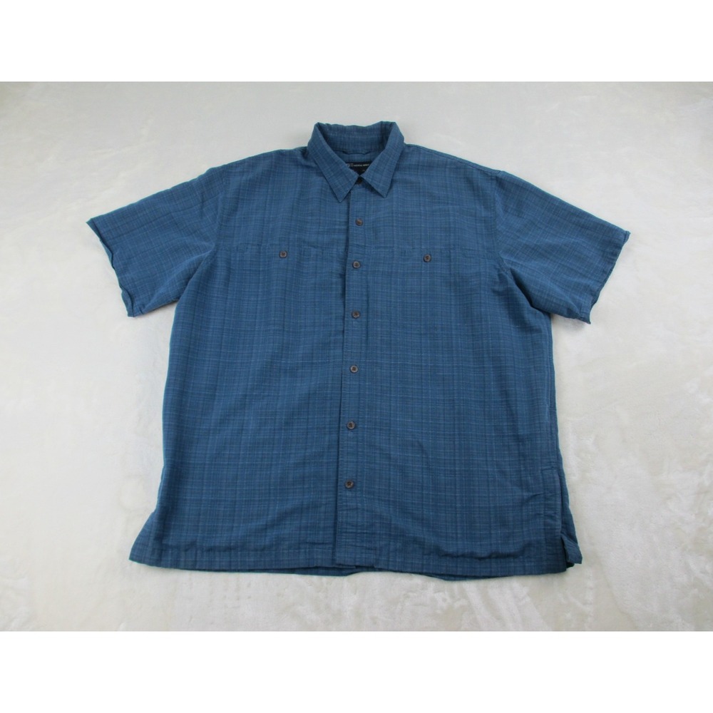 5.11 Tactical Series Shirt Mens Extra Large Blue Button Up‎ Concealed Pockets*